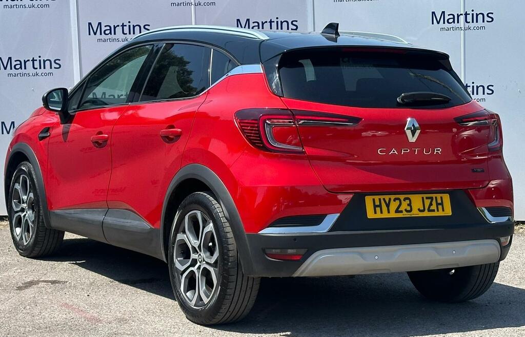 Renault Captur 1.6 E-tech Techno Euro 6 Ss HY23JZH Red #4