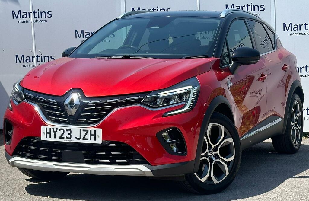 Renault Captur 1.6 E-tech Techno Euro 6 Ss HY23JZH Red #3