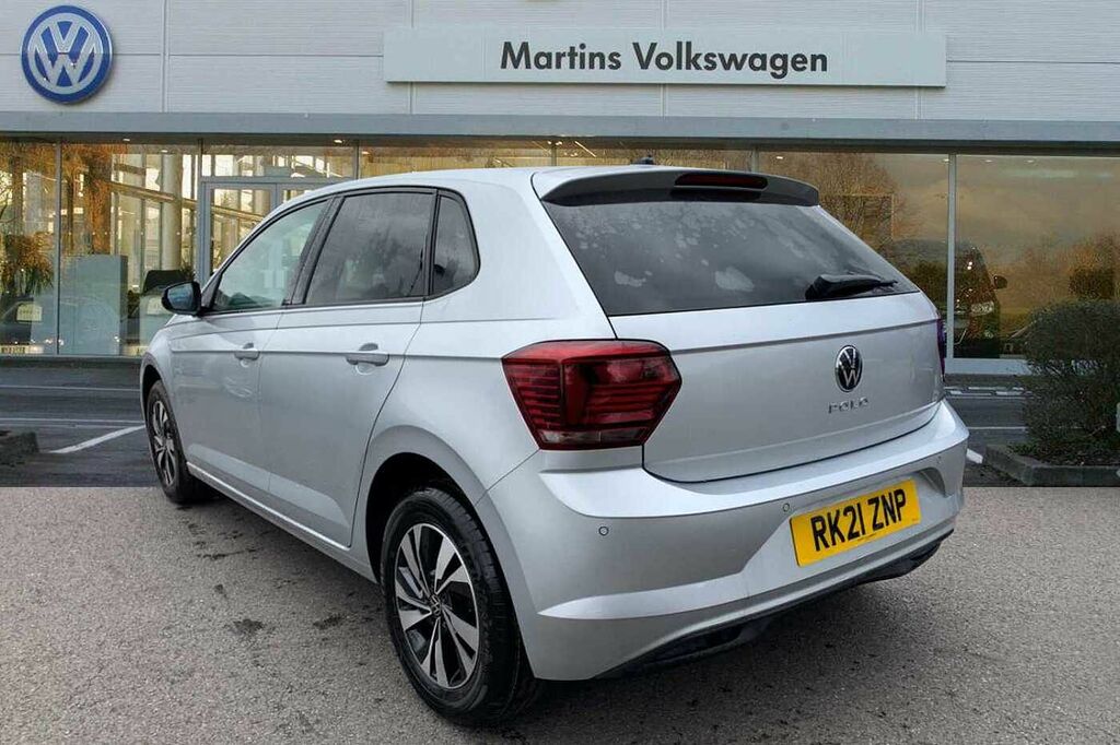 Volkswagen Polo 1.0 Tsi Match Hatchback Dsg Euro 6 Ss Silver #3