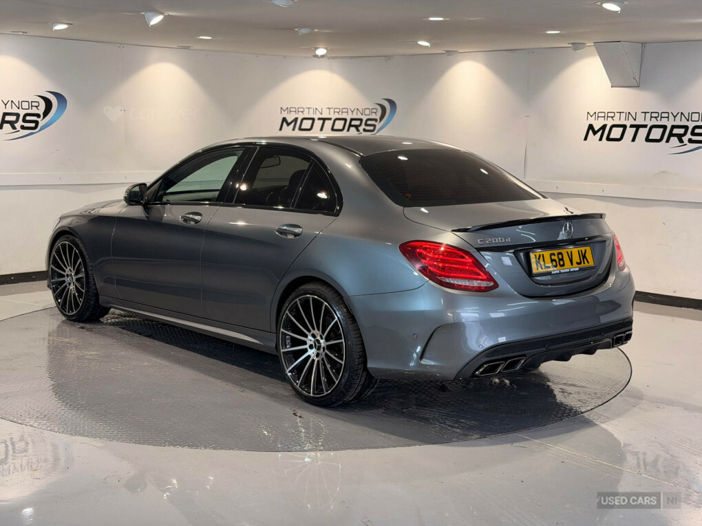 Mercedes-Benz C Class C200d Amg Line Grey #5
