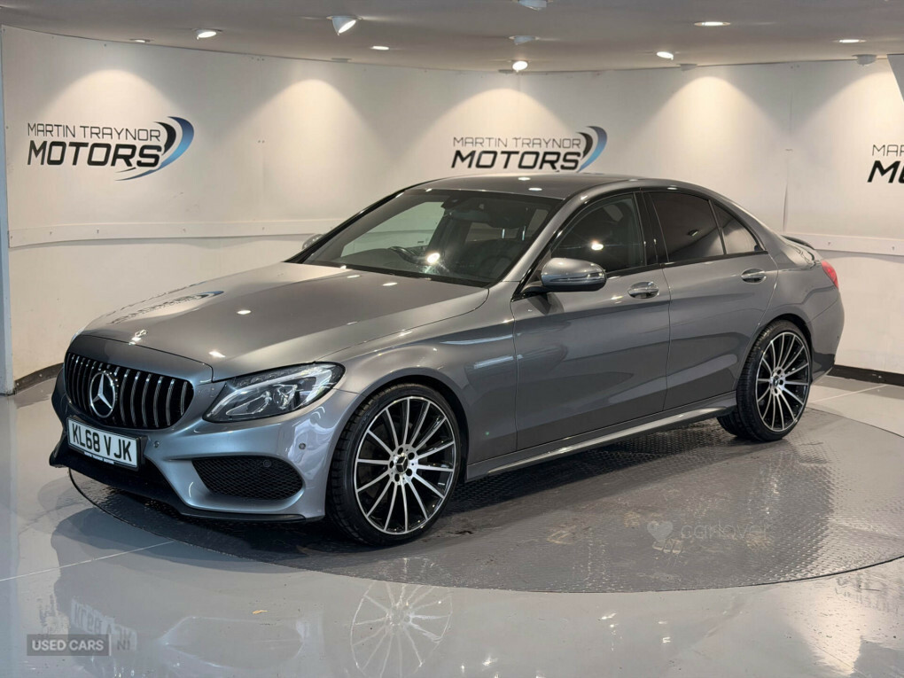 Mercedes-Benz C Class C200d Amg Line Grey #3
