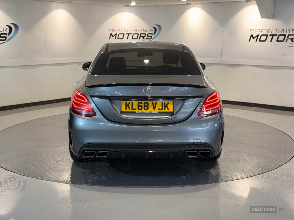 Mercedes-Benz C Class C200d Amg Line Grey #6