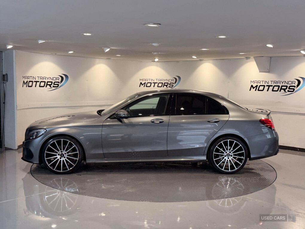Mercedes-Benz C Class C200d Amg Line Grey #4