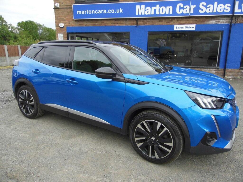 Peugeot e-2008 Suv 50Kwh Gt Line 202020 Blue