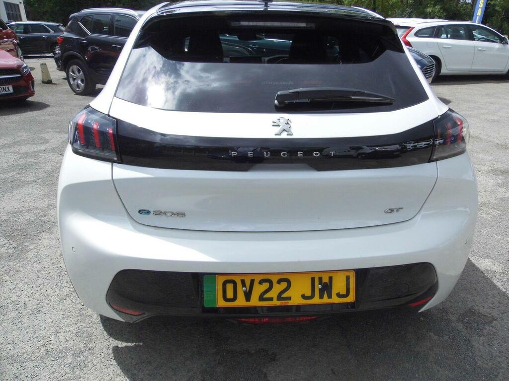 Peugeot e-208 Hatchback 50Kwh Gt 7Kw Charger 202222 White #6