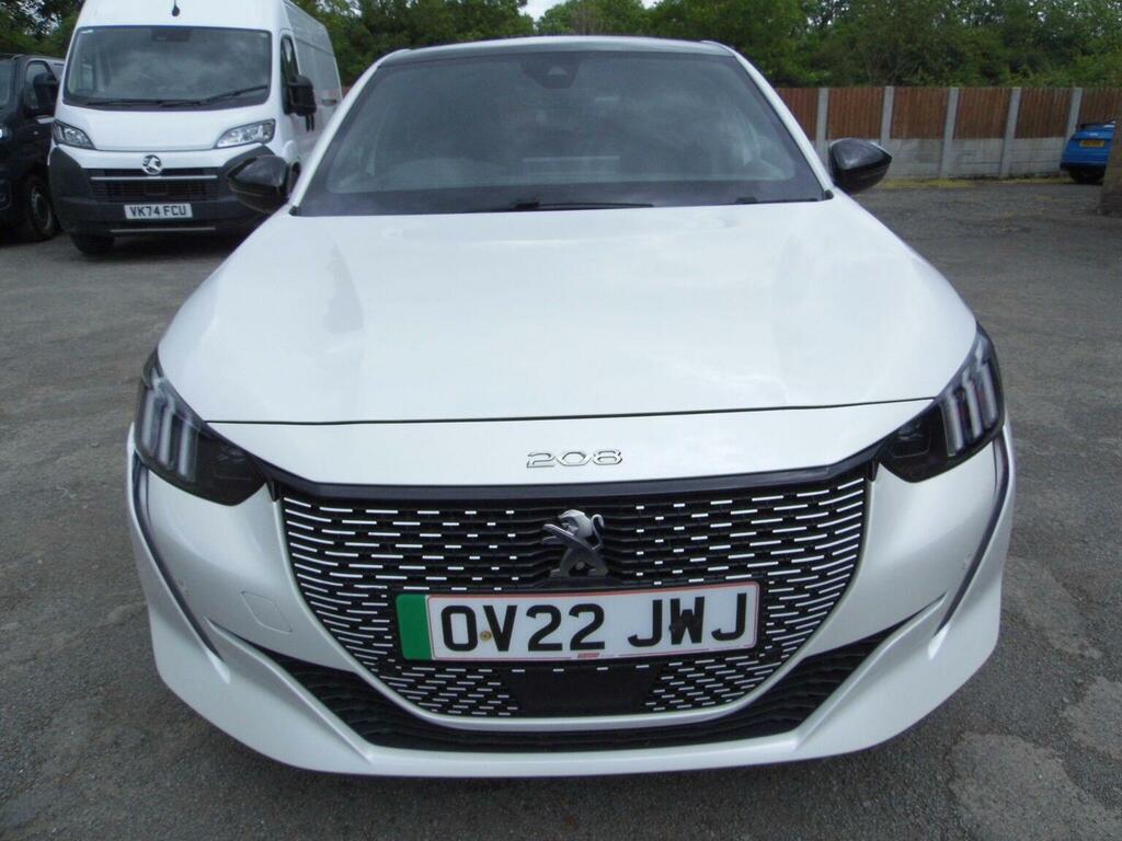 Peugeot e-208 Hatchback 50Kwh Gt 7Kw Charger 202222 White #2