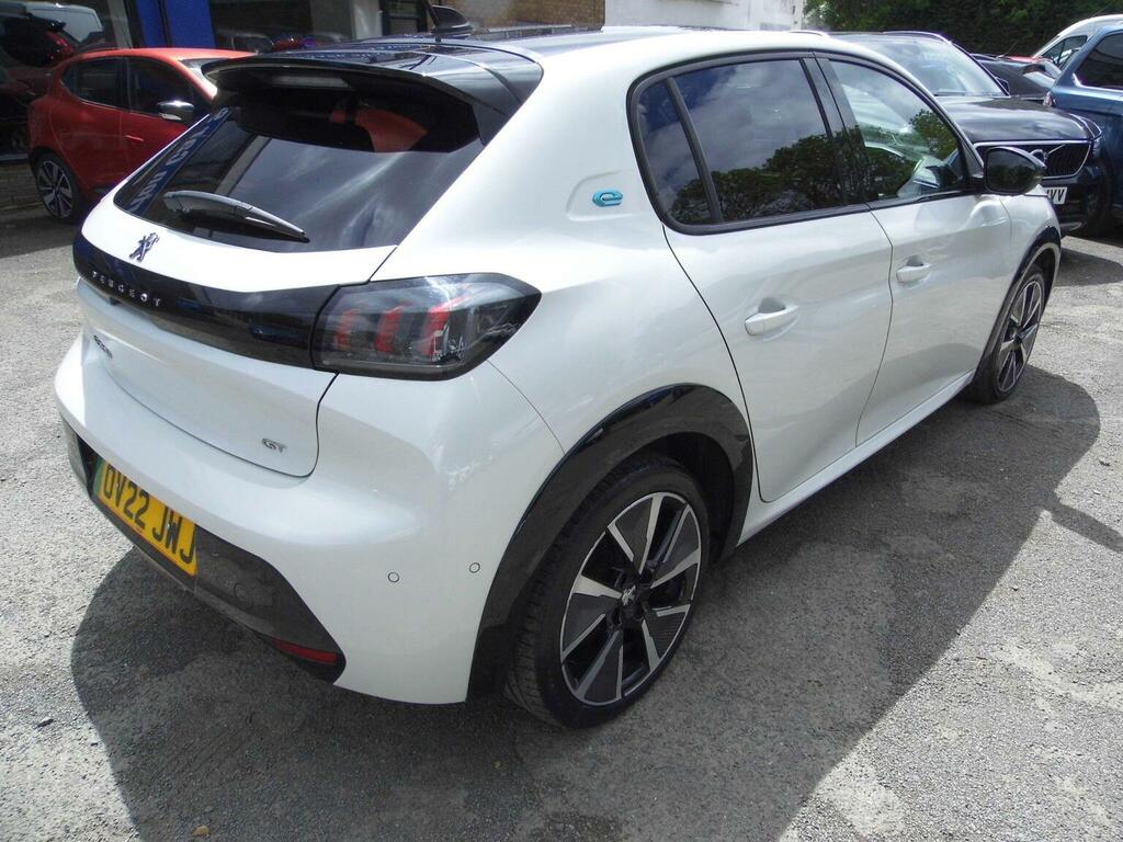 Peugeot e-208 50Kwh Gt Hatchback 7Kw Charger Yellow #9