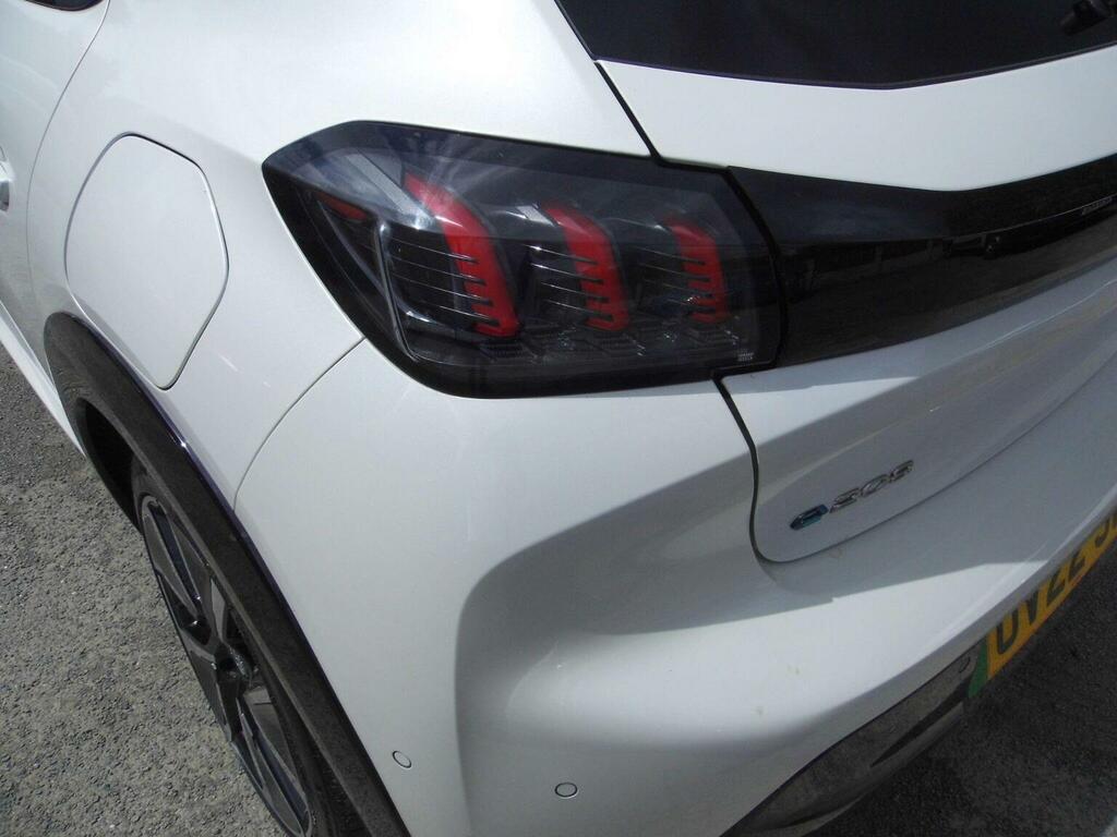 Peugeot e-208 50Kwh Gt Hatchback 7Kw Charger Yellow #25
