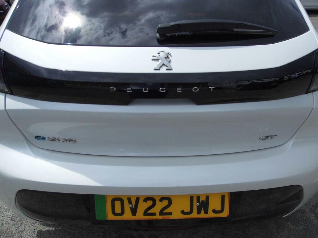 Peugeot e-208 50Kwh Gt Hatchback 7Kw Charger Yellow #7