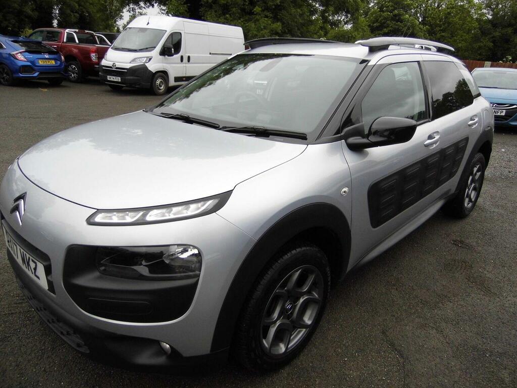 Citroen C4 Cactus Hatchback 1.2 Puretech Flair Euro 6 Euro 6 Silver #3