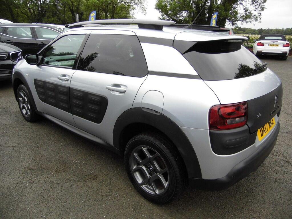 Citroen C4 Cactus Hatchback 1.2 Puretech Flair Euro 6 Euro 6 Silver #4