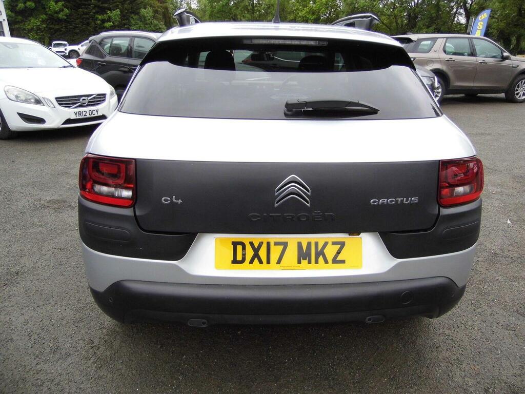 Citroen C4 Cactus Hatchback 1.2 Puretech Flair Euro 6 Euro 6 Silver #6