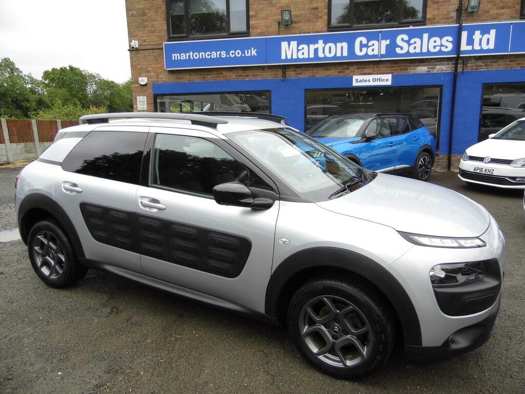 Citroen C4 Cactus Hatchback 1.2 Puretech Flair Euro 6 Euro 6 Silver