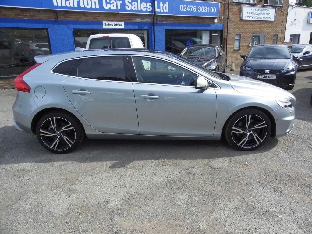 Volvo V40 Hatchback 2.0 D3 R-design Pro Euro 6 Ss 20 KY17ZFG Silver #6
