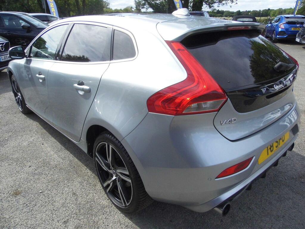 Volvo V40 Hatchback 2.0 D3 R-design Pro Euro 6 Ss 20 KY17ZFG Silver #2