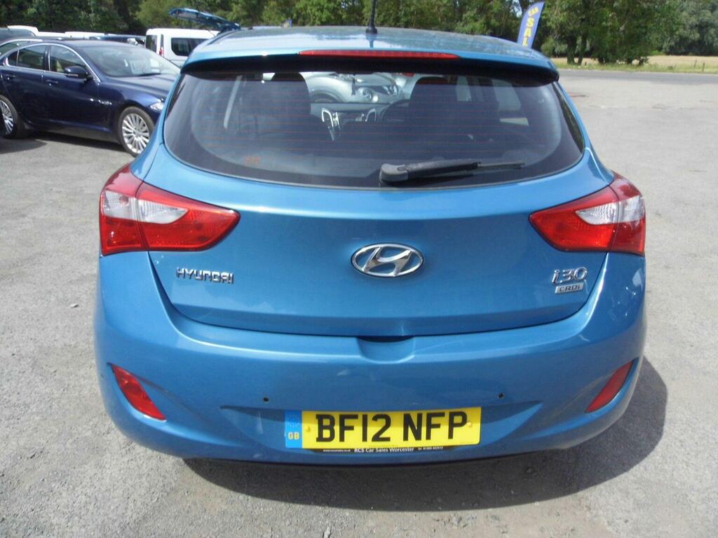 Hyundai I30 Hatchback 1.6 Crdi Active Euro 5 201212 Blue #6