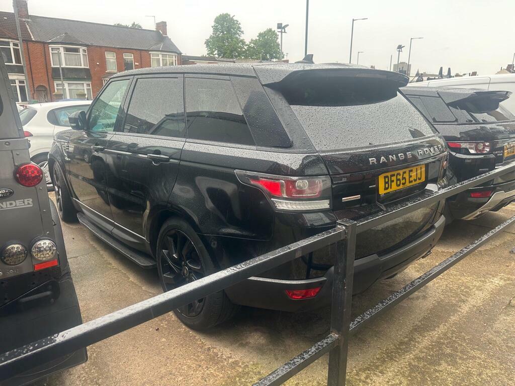 Land Rover Range Rover Sport 3.0 Sd V6 Hse 4Wd Euro 6 S S BF65EJJ Black #3