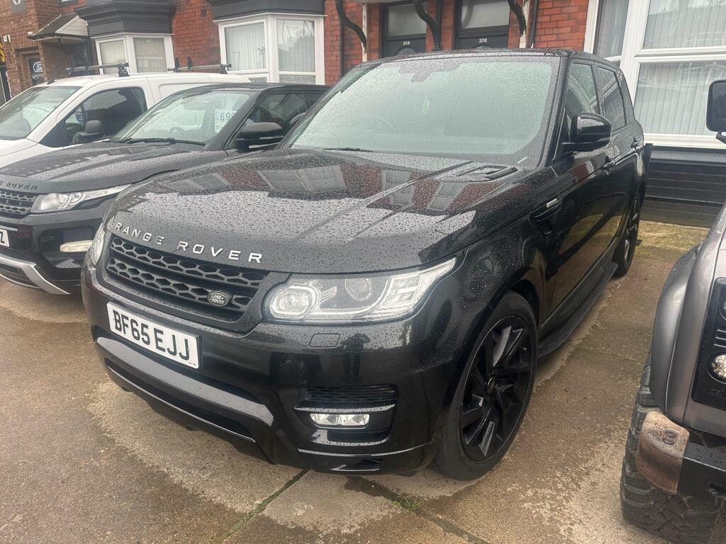 Land Rover Range Rover Sport 3.0 Sd V6 Hse 4Wd Euro 6 S S BF65EJJ Black #2