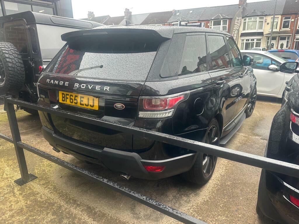 Land Rover Range Rover Sport 3.0 Sd V6 Hse 4Wd Euro 6 S S BF65EJJ Black #4