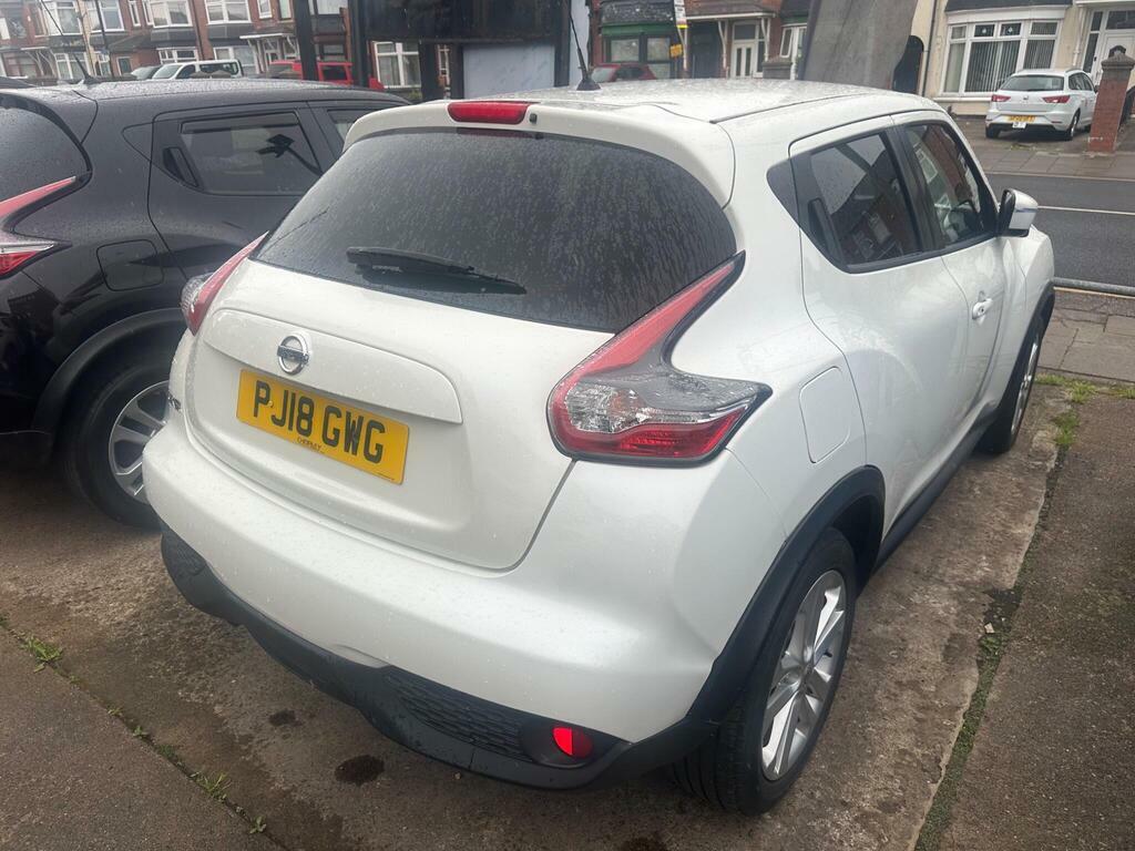 Nissan Juke 1.2 Dig-t N-connecta Euro 6 S S PJ18GWG White #4