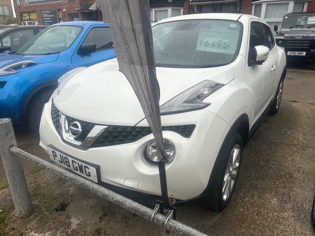 Nissan Juke 1.2 Dig-t N-connecta Euro 6 S S PJ18GWG White #2