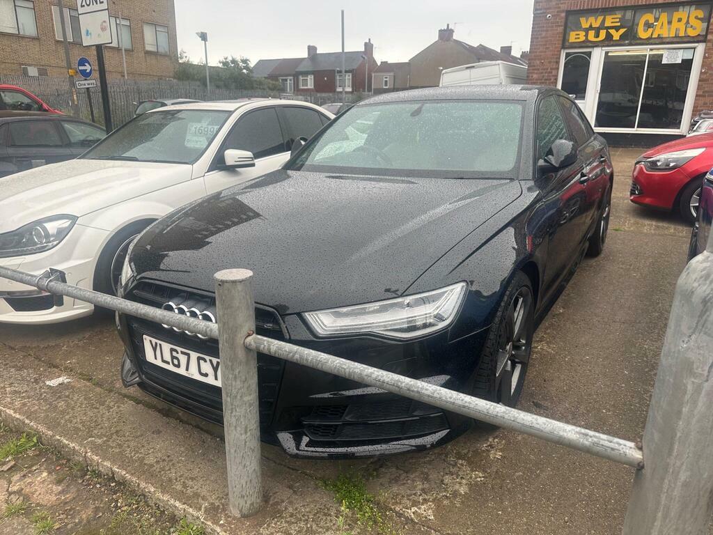 Audi A6 Saloon 2.0 Tdi Ultra Black Edition S Tronic Euro 6 S S YL67CYJ Black #2