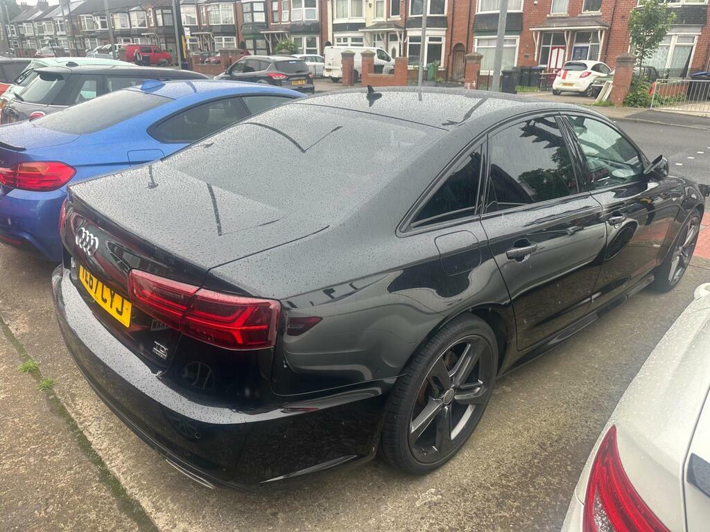 Audi A6 Saloon 2.0 Tdi Ultra Black Edition S Tronic Euro 6 S S YL67CYJ Black #3