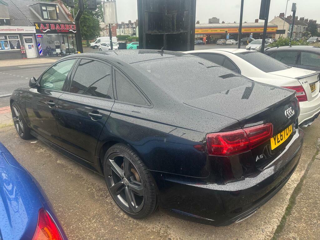 Audi A6 Saloon 2.0 Tdi Ultra Black Edition S Tronic Euro 6 S S YL67CYJ Black #4