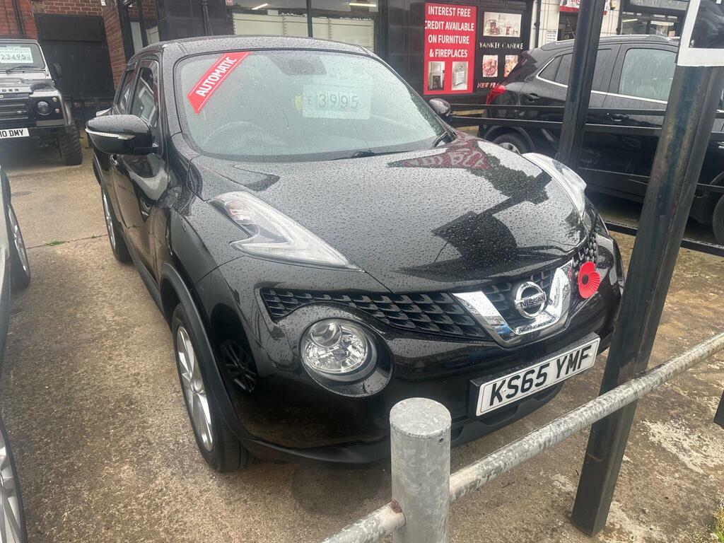 Nissan Juke 1.6 N-connecta Xtron Euro 6 KS65YMF Black #2