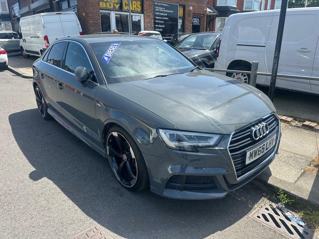 Audi A3 2.0 Tdi S Line Euro 6 S S Grey