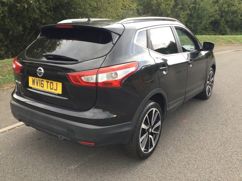Nissan Qashqai 1.2 Dig-t Tekna Non-panoramic Xtronic WV16TOJ Black #3