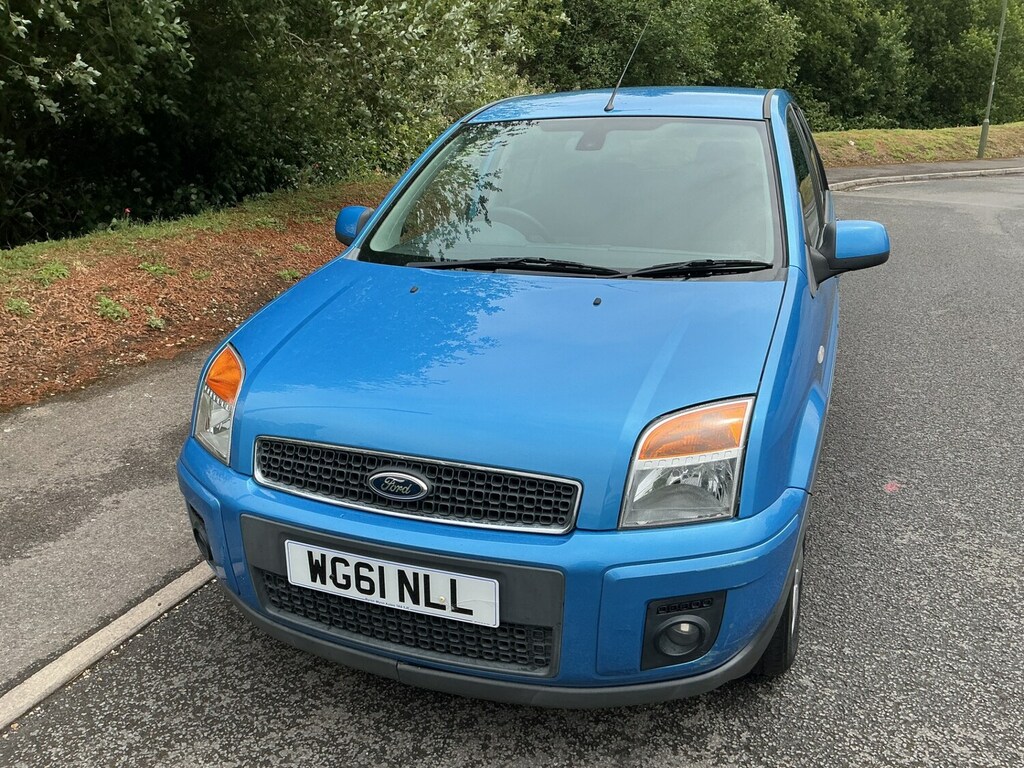 Ford Fusion Hatchback 1.4 Zetec 2012 Blue #9