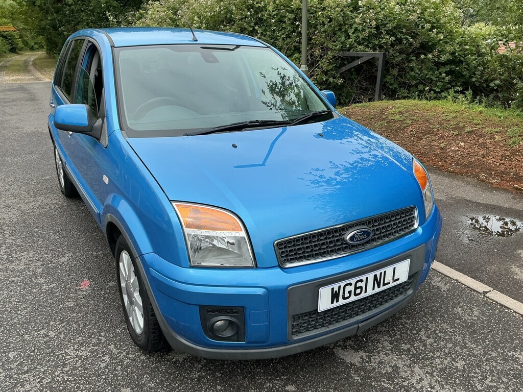 Ford Fusion Hatchback 1.4 Zetec 2012 Blue #17
