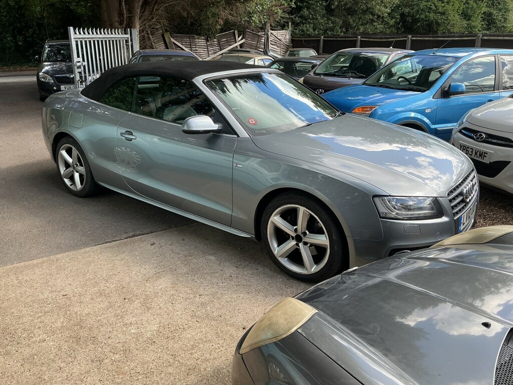 Audi A5 2.0 Tdi S Line Leather Grey