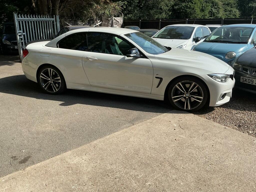 BMW 4 Series 420D 190 M Sport Professional Media White