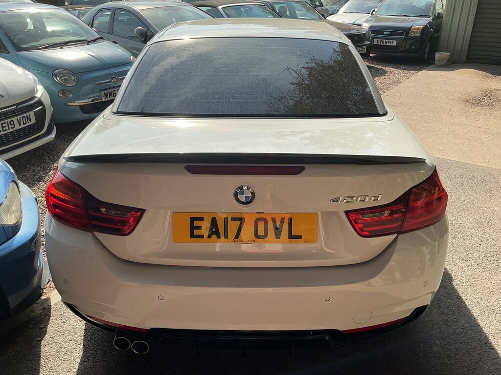BMW 4 Series 420D 190 M Sport Professional Media White #3