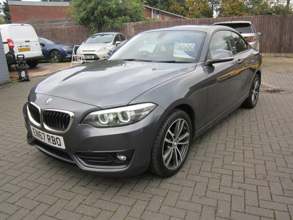 BMW 2 Series 218I Sport Nav EN67RBO Grey #3