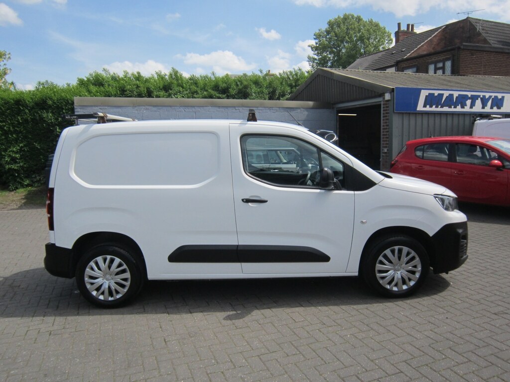 Peugeot Partner 1000 1.5 Bluehdi 100 Professional Van MF21EOJ White #4
