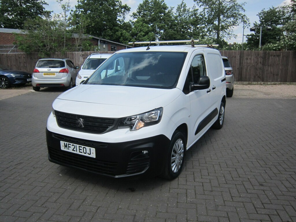 Peugeot Partner 1000 1.5 Bluehdi 100 Professional Van MF21EOJ White #3