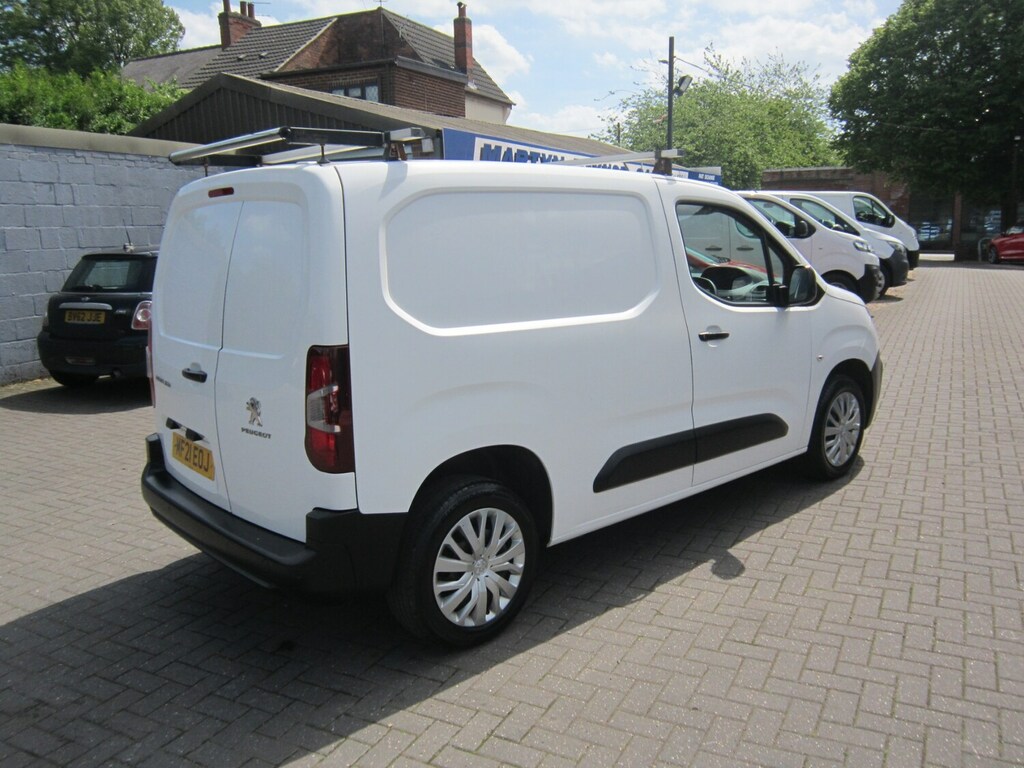 Peugeot Partner 1000 1.5 Bluehdi 100 Professional Van MF21EOJ White #5