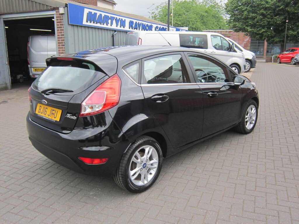 Ford Fiesta 1.0 Ecoboost Zetec BJ16JFU Black #5