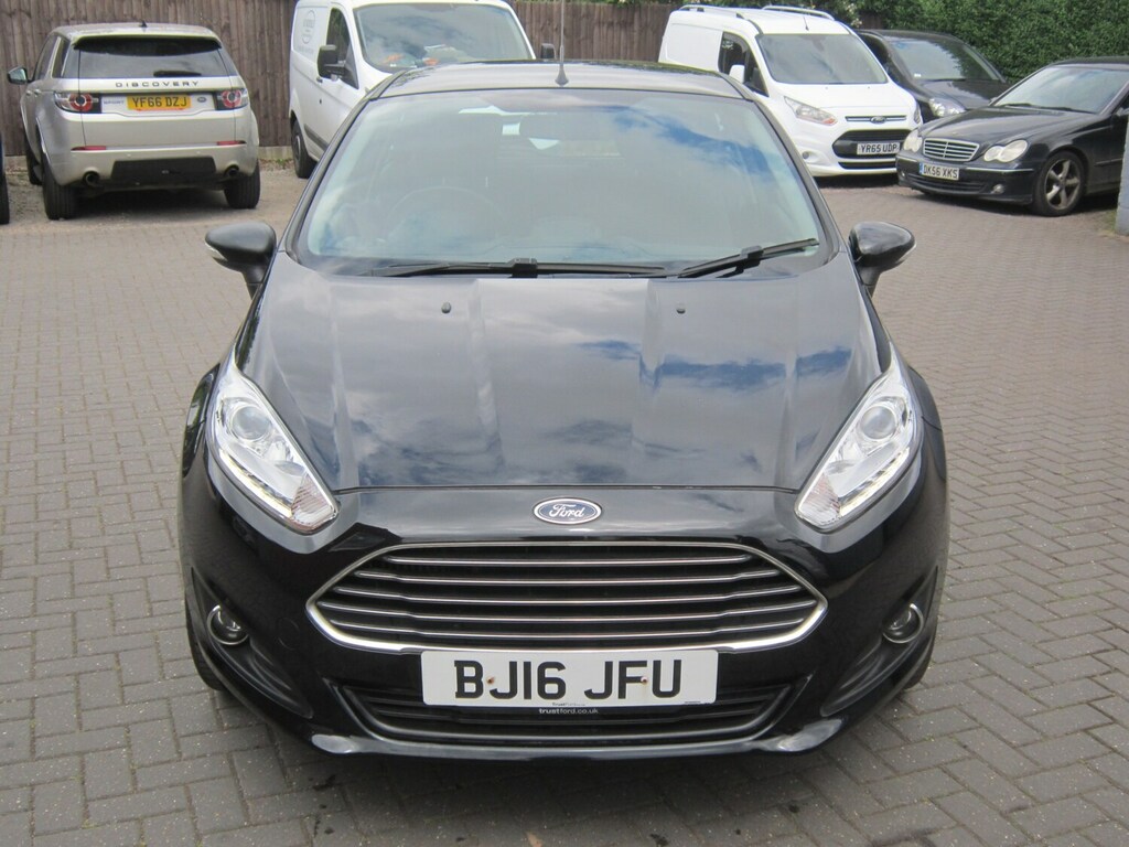 Ford Fiesta 1.0 Ecoboost Zetec BJ16JFU Black #2