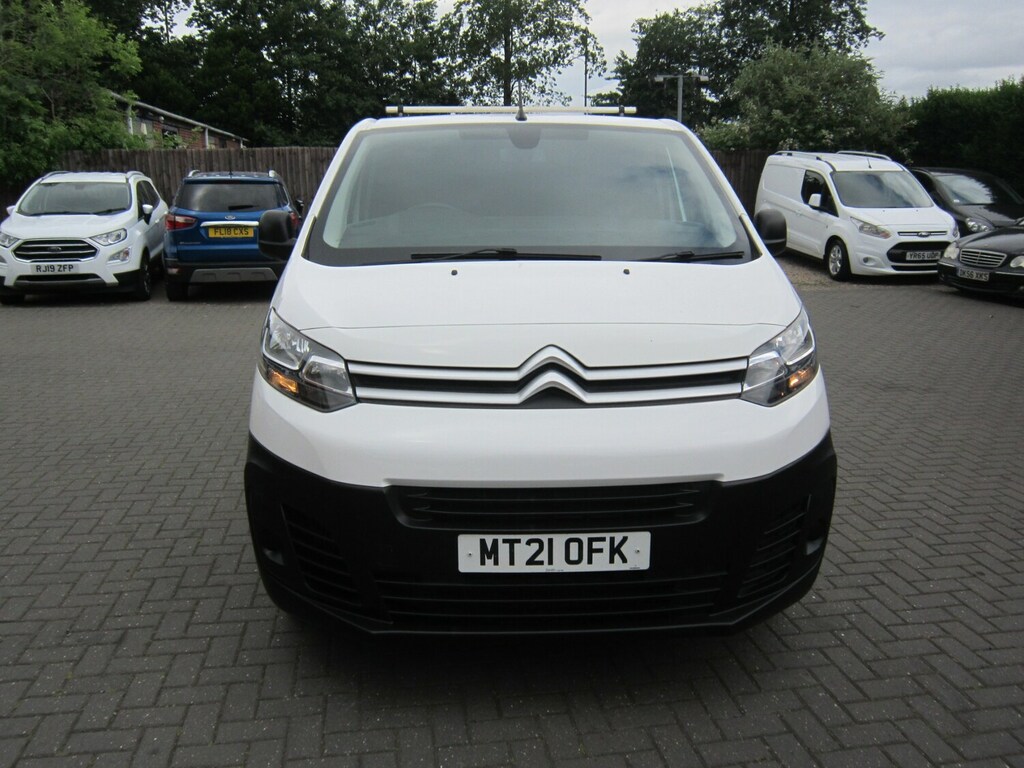 Citroen Dispatch 1000 1.5 Bluehdi 100 Van Enterprise White #2