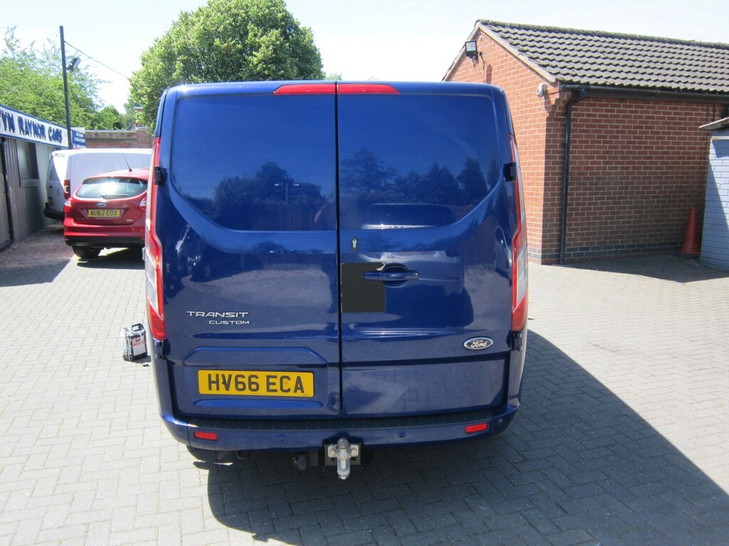 Ford Transit Custom 22 Tdci 125Ps Low Roof Limited Van HV66ECA Blue #6
