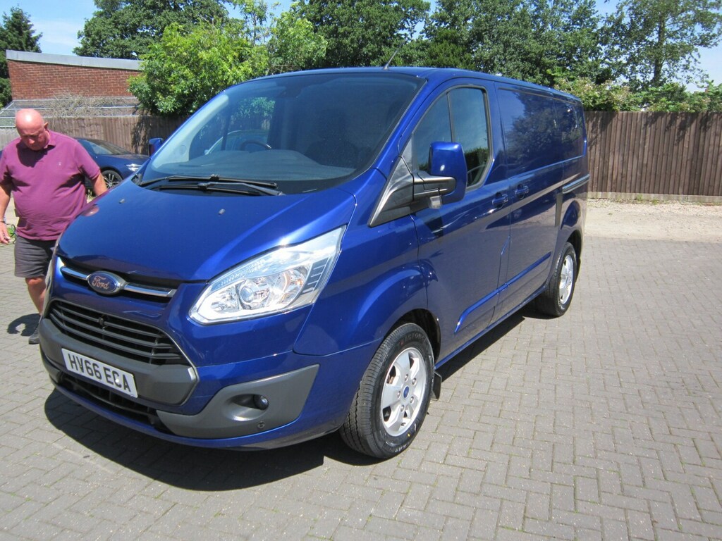 Ford Transit Custom 22 Tdci 125Ps Low Roof Limited Van HV66ECA Blue #3