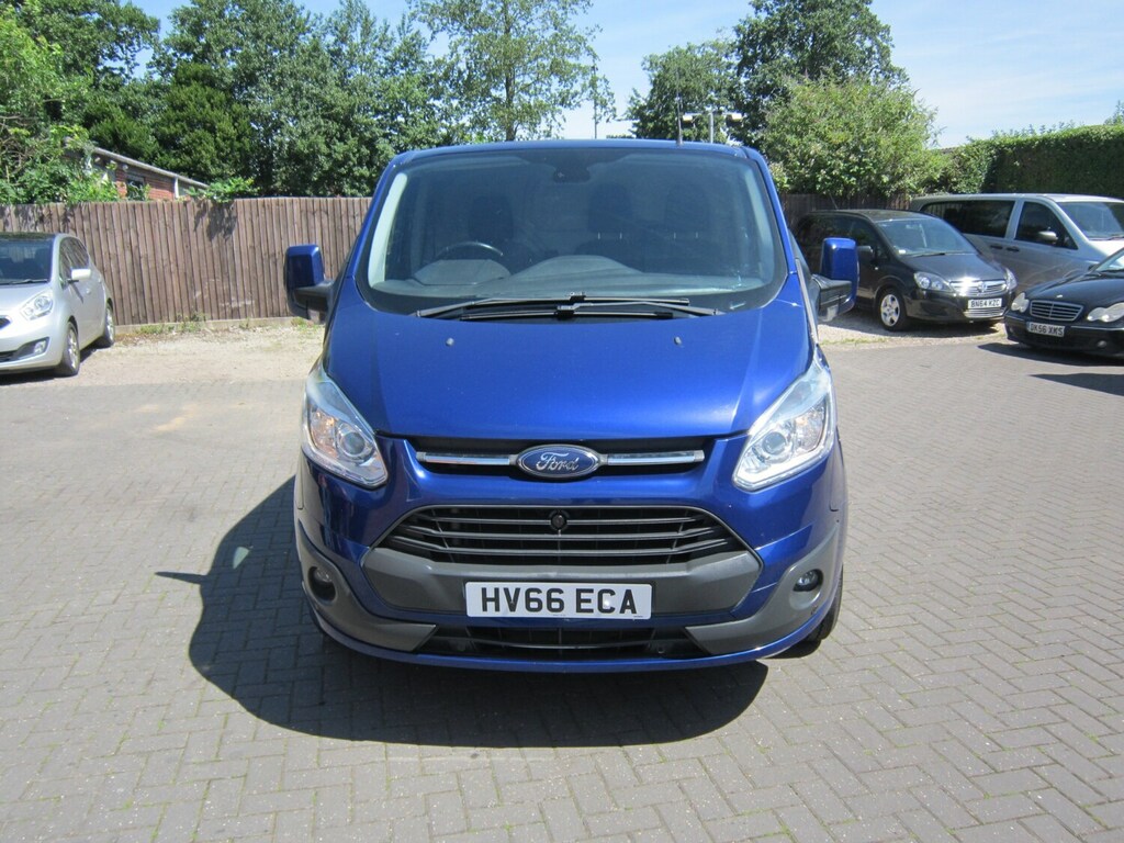 Ford Transit Custom 22 Tdci 125Ps Low Roof Limited Van HV66ECA Blue #2