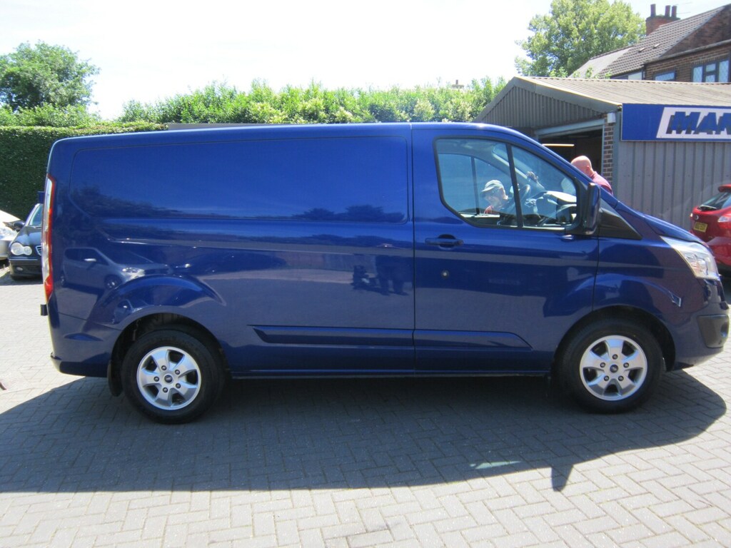 Ford Transit Custom 22 Tdci 125Ps Low Roof Limited Van HV66ECA Blue #4