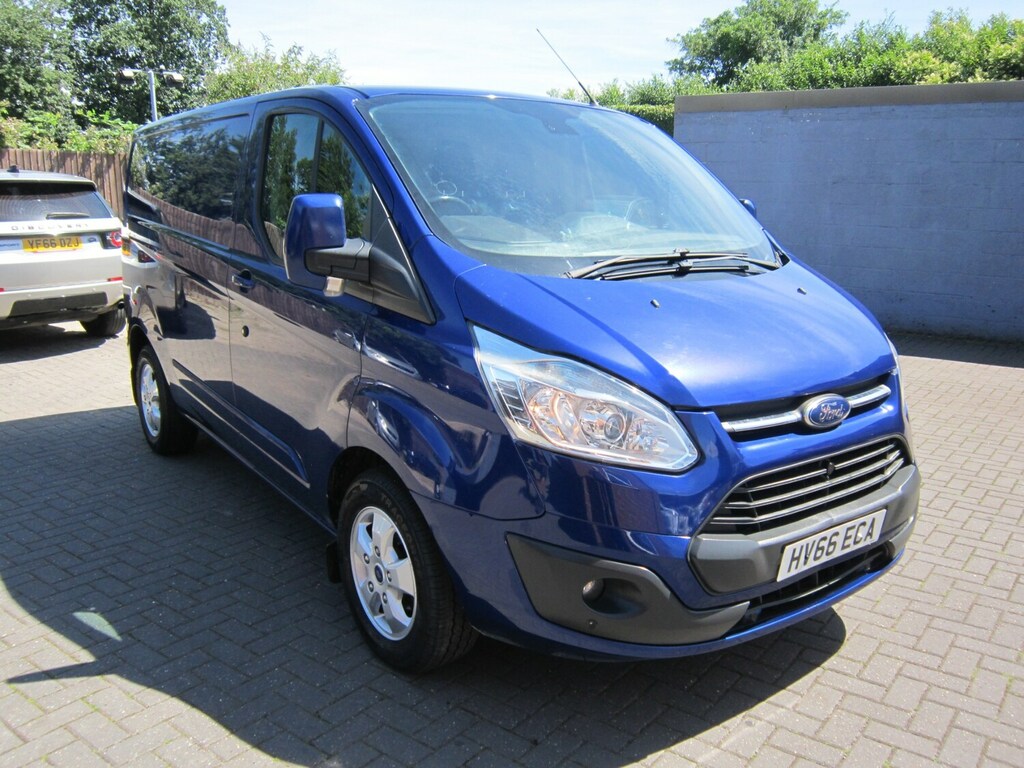 Ford Transit Custom 22 Tdci 125Ps Low Roof Limited Van Blue