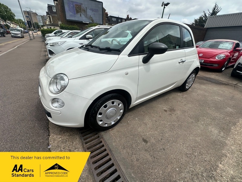 Fiat 500 Pop White #6