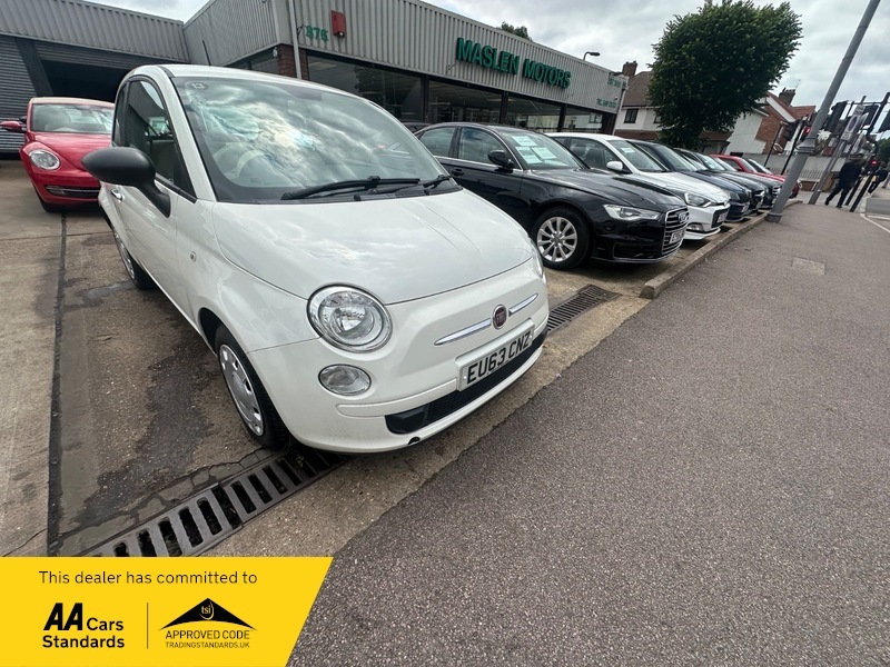 Fiat 500 Pop White #2